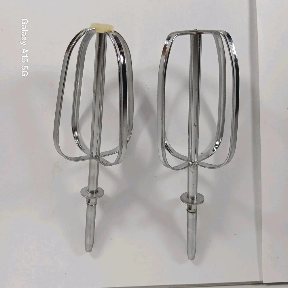 Sunbeam Mixmaster Mixer Metal Beaters 01401 2356 Vintage